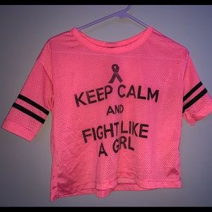 Rue 21 keep calm and fight like a girl shirt.